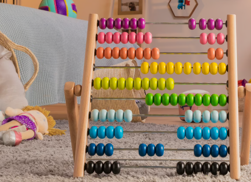Wooden Nursery counting games